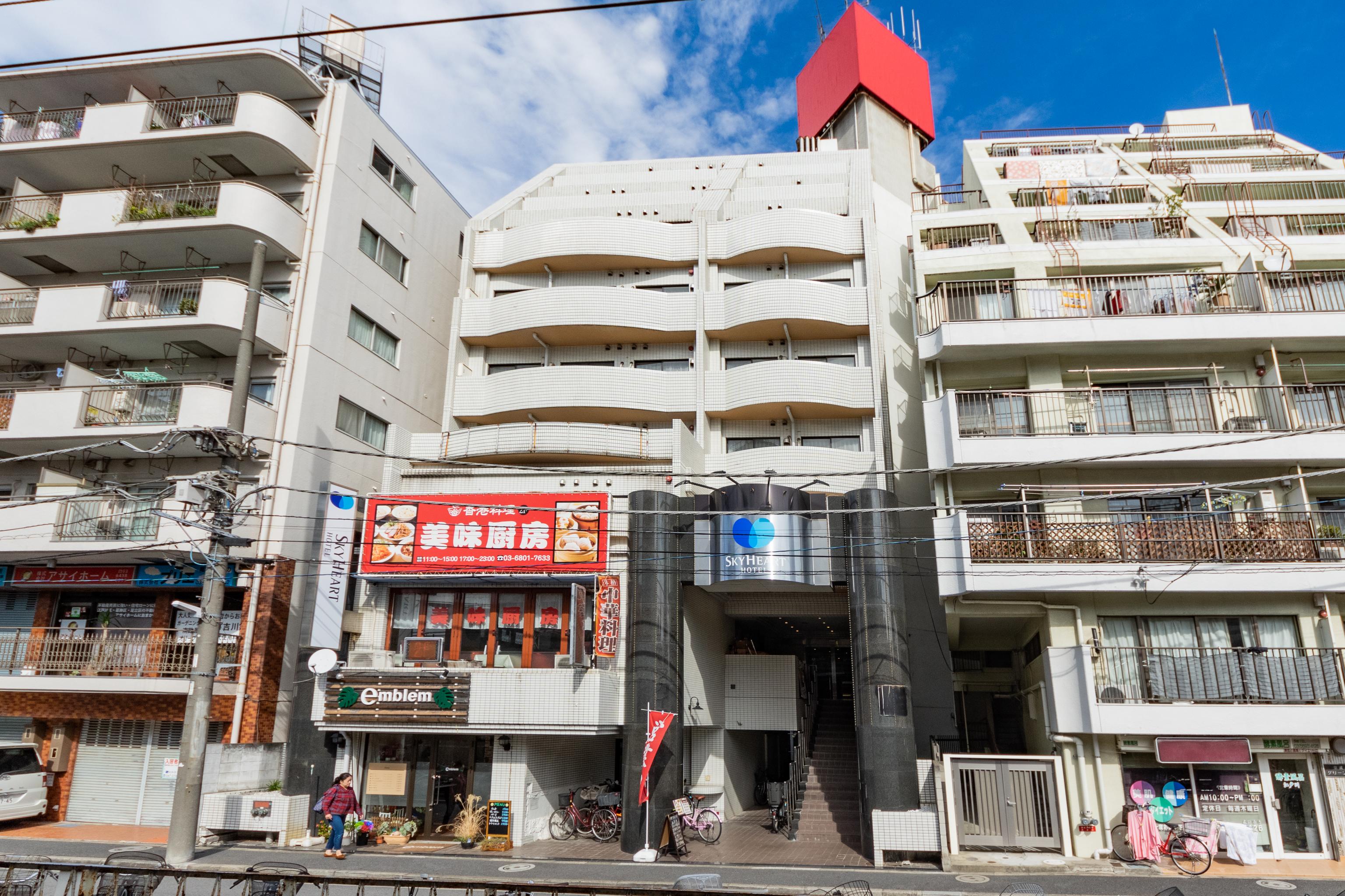 Sky Heart Hotel Koiwa Токио Экстерьер фото